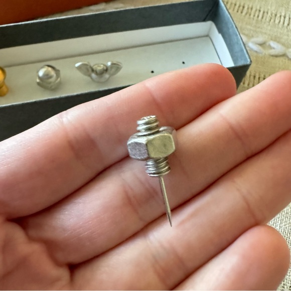 🔩📌Vilmain & Klinger Screws Nuts Bolts Carpenter Push Pins Set of 5🥲🔩📌 - Picture 5 of 11